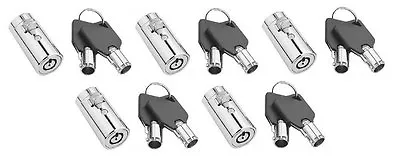 UNIVERSAL VENDING MACHINE LOCKS WITH KEY COVERS-5 Keyed Alike Key Code #1452 • $47.95