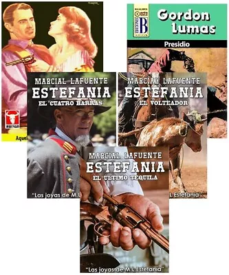 “Amor Traicionero” Set De Cinco Novelas Por Marcial Lafuente Estefania Y Otros A • $28.45