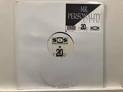 Gillette-Mr. Personality 12  LP SOS Records SOS 1009-1 Electronic 1995 Plays NM • $12.99