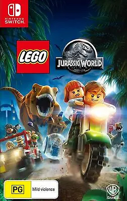 Lego Jurassic World Nintendo Switch Family Kids Fun Bricks Game • $72