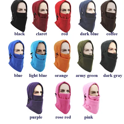 Balaclava Windproof Fleece Neck Warm Winter Ski Full Face Mask For Cold Weather • $6.99