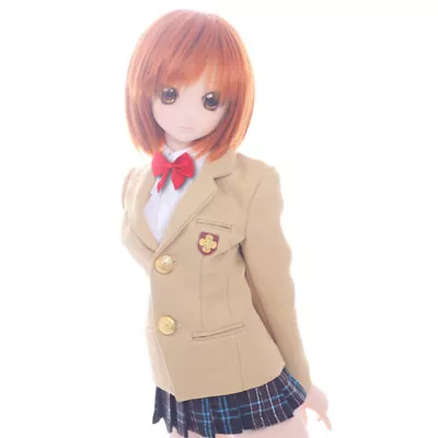 [wamami] COS Animated Track Gun Misaka Mikoto Uniform Outfit 1/4 MSD BJD Doll • $23.99