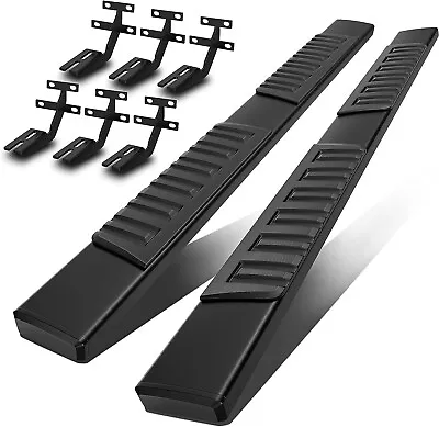 6  Side Step Running Boards For 17-24 Ford F-250 F-350 F-450 Super Duty Crew Cab • $135.25