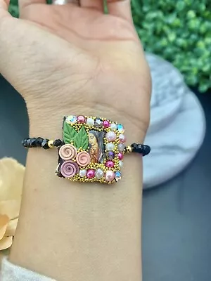 Scapular Bracelet Catholic  Mexican Jewelry Pulsera Escapulario Virgin Mary • $14