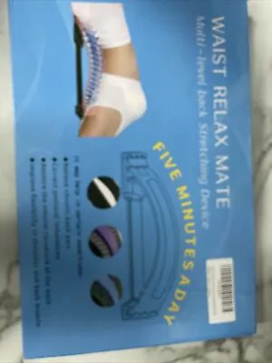 Waist Relax Mate Multi Level Back Stretching Device Relieve Chronic Pain NIB • $5