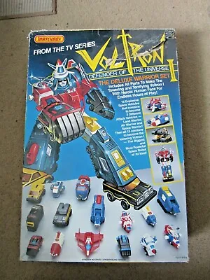 Vintage Matchbox 1984 Voltron I Deluxe Warrior Figure Set W/Box No Instructions • $399.99