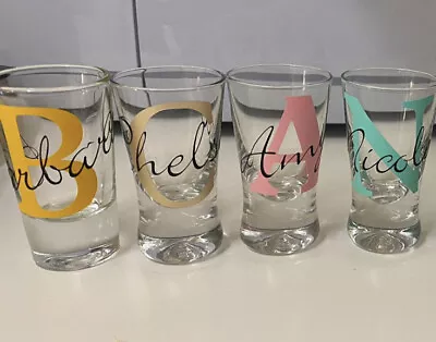 Personalised Shot Glass 18th 21st 30th Birthday Gift Personalised Gift Name • £3.50