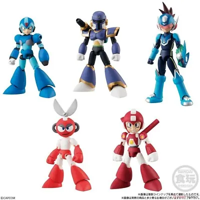 ** Bandai 66mm Dash Rockman Vol 2 Megaman X VAVA Super Cutman Meteor Set Of 5 • $74.99