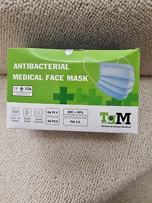 Antibacterial Medical Face Mask 4 PLY  • £5