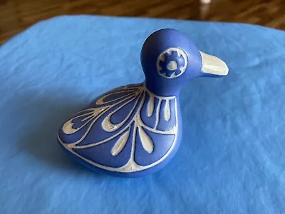 Vtg. Pablo Zabal Chili Hand Painted Pottery Duck • $14.99