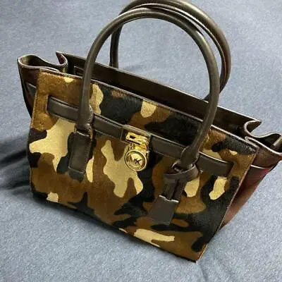 Michael Kors Camouflage Pattern Harako Bag • $310.07
