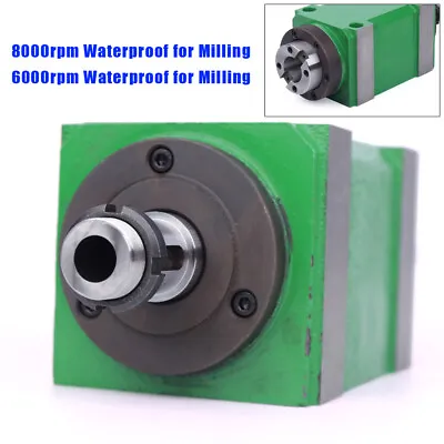 1.5KW Milling Power Head BT30 Spindle Unit For CNC Router Engraver 6000/8000RPM  • $171