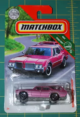 2019 Matchbox Oldsmobile Vista Cruiser MBX Road Trip #33/35 Pink - Damaged Card • $4.99