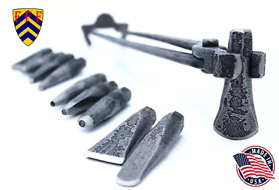 £213.60 • Buy Fiery Furnace Blacksmith - 12PC Mini Punch & Tong Set - MADE IN THE USA
