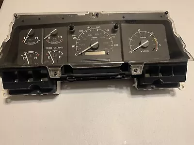 1992 1993 Ford F250 F350 7.3 Diesel Gauge Cluster Tachometer 5 Speed Shift • $239.99