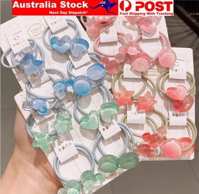 $4.99 • Buy Hair Accessories Hair Ropes Elastic Hair Bands Girl Hairband Rubber Band