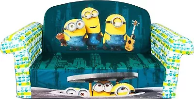 Marshmallow Minion Children's 2 In 1 Flip Open Foam Sofa Despicable Me • $50