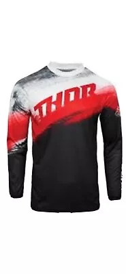 THOR Sector Vapor Jersey - Red/Black - 4XL • $25