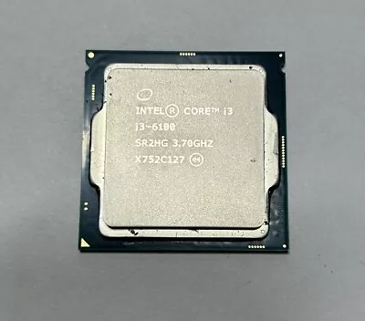 Intel Core I3-6100 - 3.70GHz Dual Core CPU Processor SR2HG • $12.50