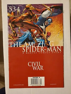 Amazing Spider-Man #534 Newsstand 2510 Print Run Civil War 2006 Marvel Comics • $30