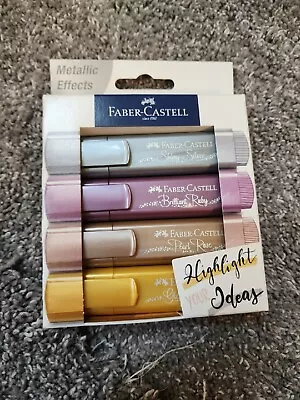 Faber Castell Metallic Effects Markers 4pk • $11.99