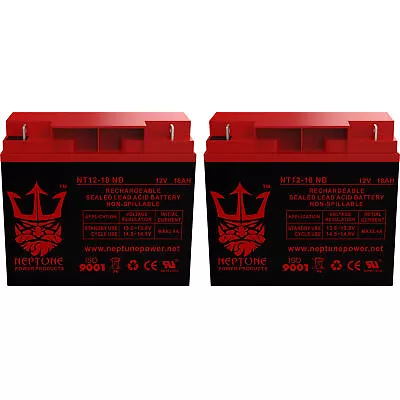 Merits MeritsJunior P3201 12V 18Ah Mobility Scooters Battery By Neptune - 2 Pack • $74.90