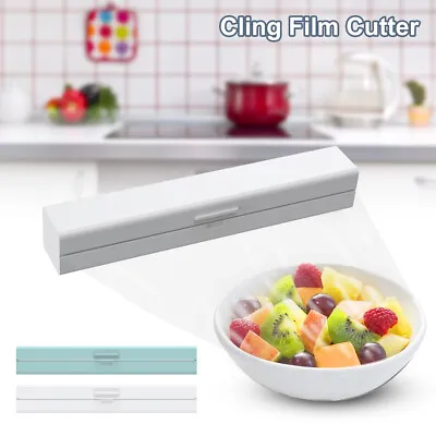 £8.68 • Buy Cling Film Foil Cutter Dispenser Cling-Film Roll Holder Tool Food Wrap Storage C