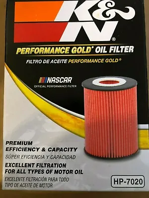 K&N Engineering (Oil Filters) KN Oil Filter - Part# HP-7020 • $19.99