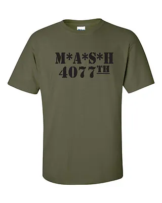 MASH 4077TH MILITARY ARMY Hospital TV SHOW Funny Men's Tee Shirt 408 • $10.95