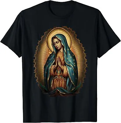 NEW LIMITED Our Lady Virgen De Guadalupe Virgin Mary Catholics Saint Shirt S-3XL • $19.99