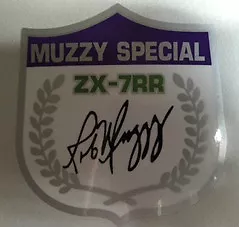 Kawasaki Zxr 750 Zx-r7 750 Zx-7 Zx7rr Ninja Rob Muzzy Special Decal Crest • £16.99