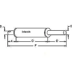 Muffler 508825M94 Fits Massey Ferguson 20 230 240 245 250 290 30 31 32 40B 50 • $63.99