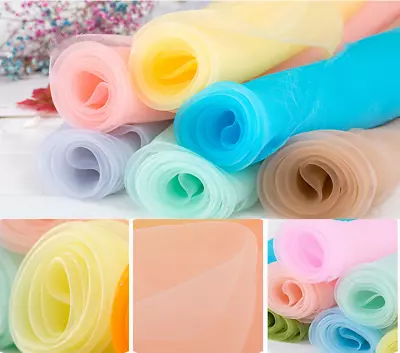  High Density Organza Fabric 1Meter*150CM Clothing/Curtain/Mosquito Net Sewing • $4.29