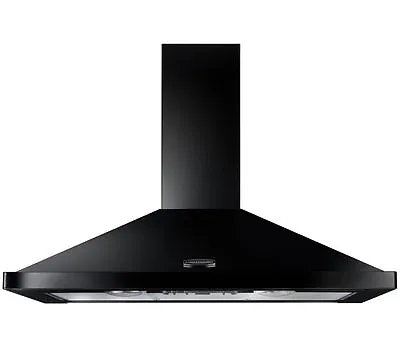 RANGEMASTER LEIHDC100BC Chimney Cooker Hood - Black • £249