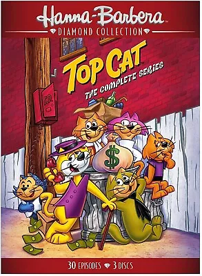 Top Cat The Complete Hanna Barbera TV Series (ALL 30 EPISODES) NEW DVD SET • $17.98