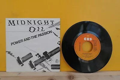 MIDNIGHT OIL - Power And The Passion / Glitch Baby Glitch 7  1983 CBS D PiCvr NM • £0.86