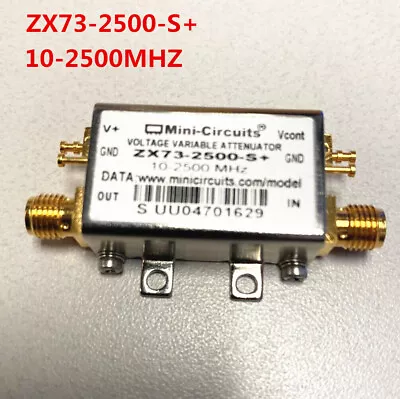 Mini-circuits ZX73-2500-S+ 10-2500MHZ Electrically Controlled Attenuator SMA • $146.25