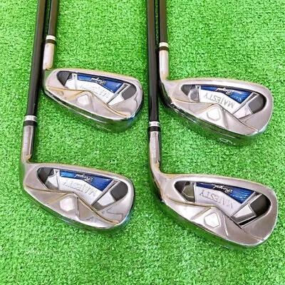 Maruman MAJESTY ROYAL BLACK Iron Set 4pcs 6-9 Flex R Regular Carbon W/HC • $305.17