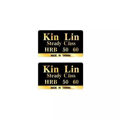 Kin Lin - HRB 50-60 Steady Class Rim Decals - Old School Bmx • $11