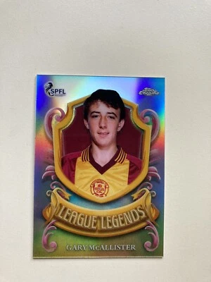 £4.99 • Buy Gary McAllister - League Legends - Motherwell FC - Topps Chrome SPFL 2022/23
