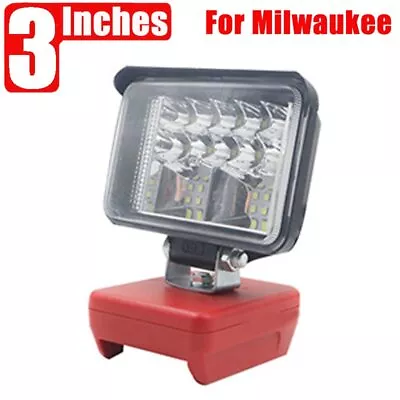 LED Work Light Flashlight Torch Spotlight For Milwaukee 18V Li-ion Battery 3in • $18.99