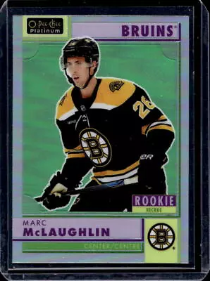 2022-23 O-Pee-Chee Platinum Marc McLaughlin Rainbow Retro Rookie RC #R-84 • $0.99