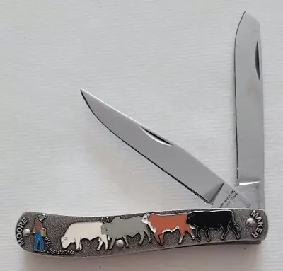 Moore Maker Folding Pocket Knife MIB 2010 Limited Edition • $51