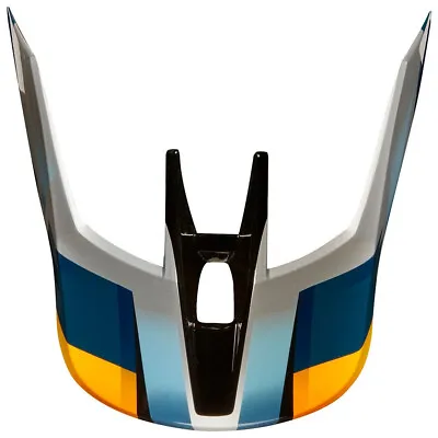 $33.77 • Buy Fox Racing MX19 V3 Motif Replacement Helmet Visor Blue/Silver