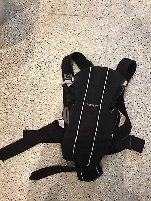 BabyBjorn Baby Carrier Cotton Black  • £15