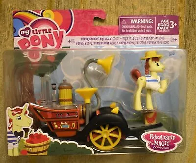 My Little Pony Super Squeezy 6000 Cart Wagon + Small Pony  Set By Hasbro Friends • £6.99