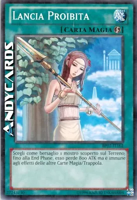 FORBIDDEN SPEAR • (Forbidden Lance) • Mosaic • BP02 IT162 • Yugioh! • ANDYCARDS • £1.02