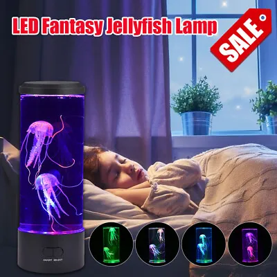 £11.99 • Buy Jellyfish Aquarium Lamp Electric Fake Fish Tank LED Colour Changing Mood Light