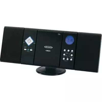 Wall Mount Micro Home Stereo System AM/FM Radio CD Player W/ Remote Music Black  • $70.04