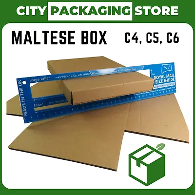 C4 C5 C6 Size Royal Mail Large Letter Pip Shipping Postal Postage Mailing Boxes • £0.99